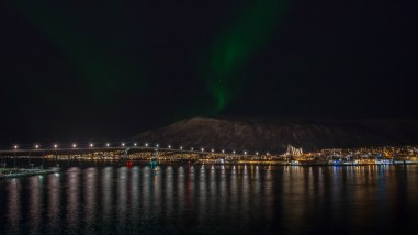 Tromso Artic Cathedral Lightshow